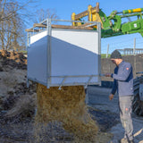 Box per vitelli grande premium con fondo orientabile resistente