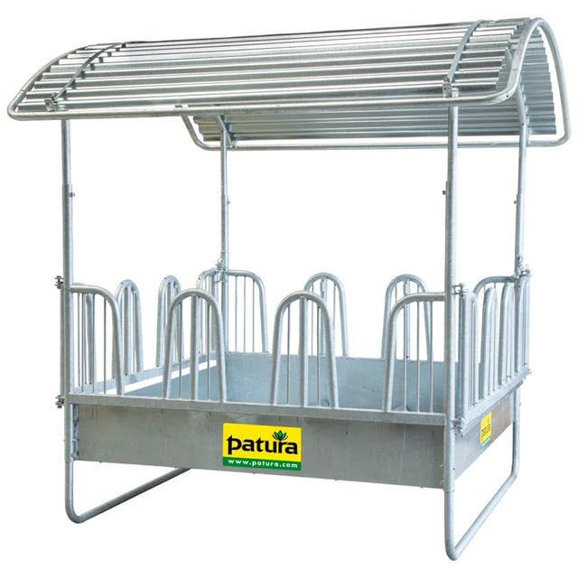 Mangiatoia Rettangolare Compatta con Frontale a Testiera di Sicurezza