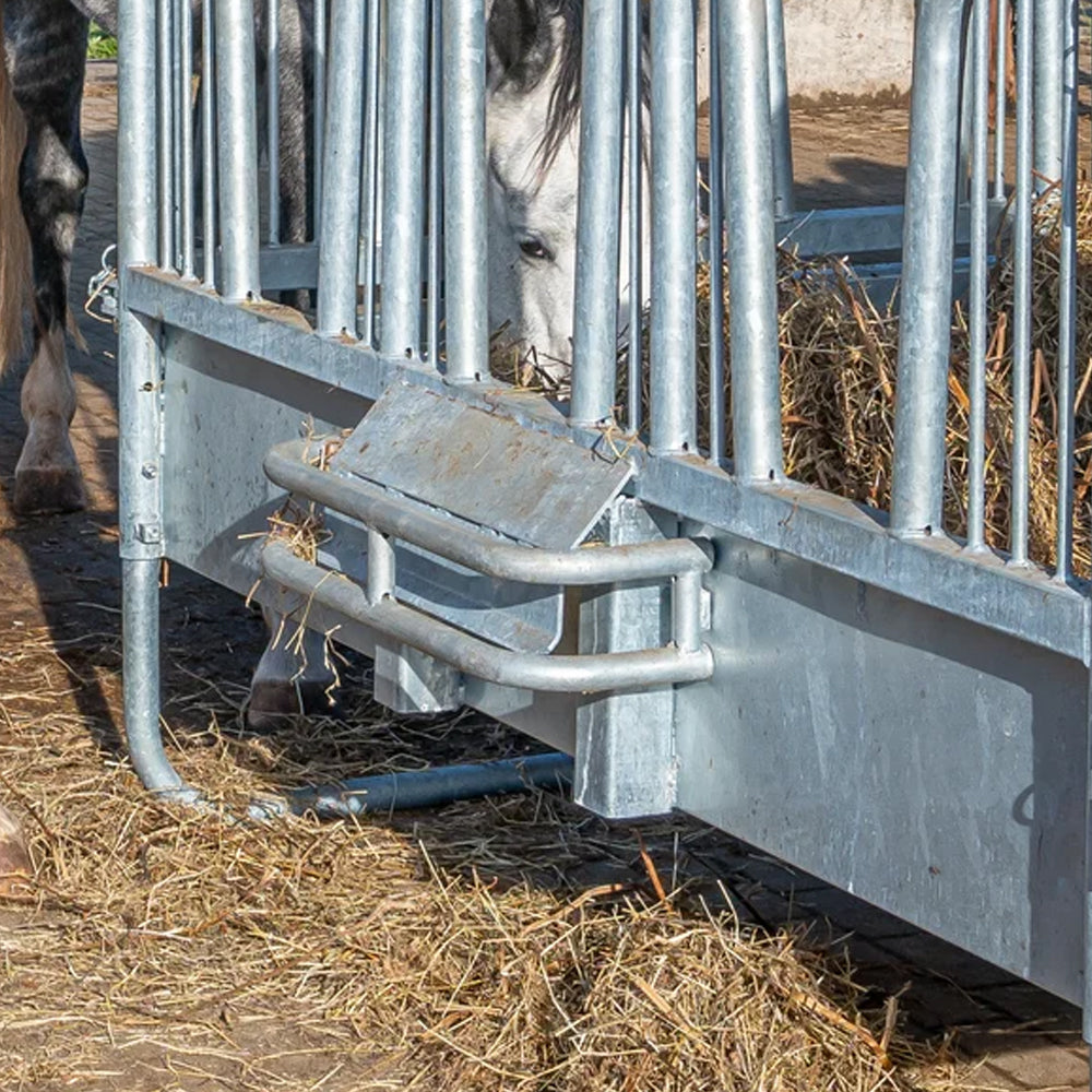 Mangiatoia Rettangolare Compatta con Frontale a Testiera di Sicurezza