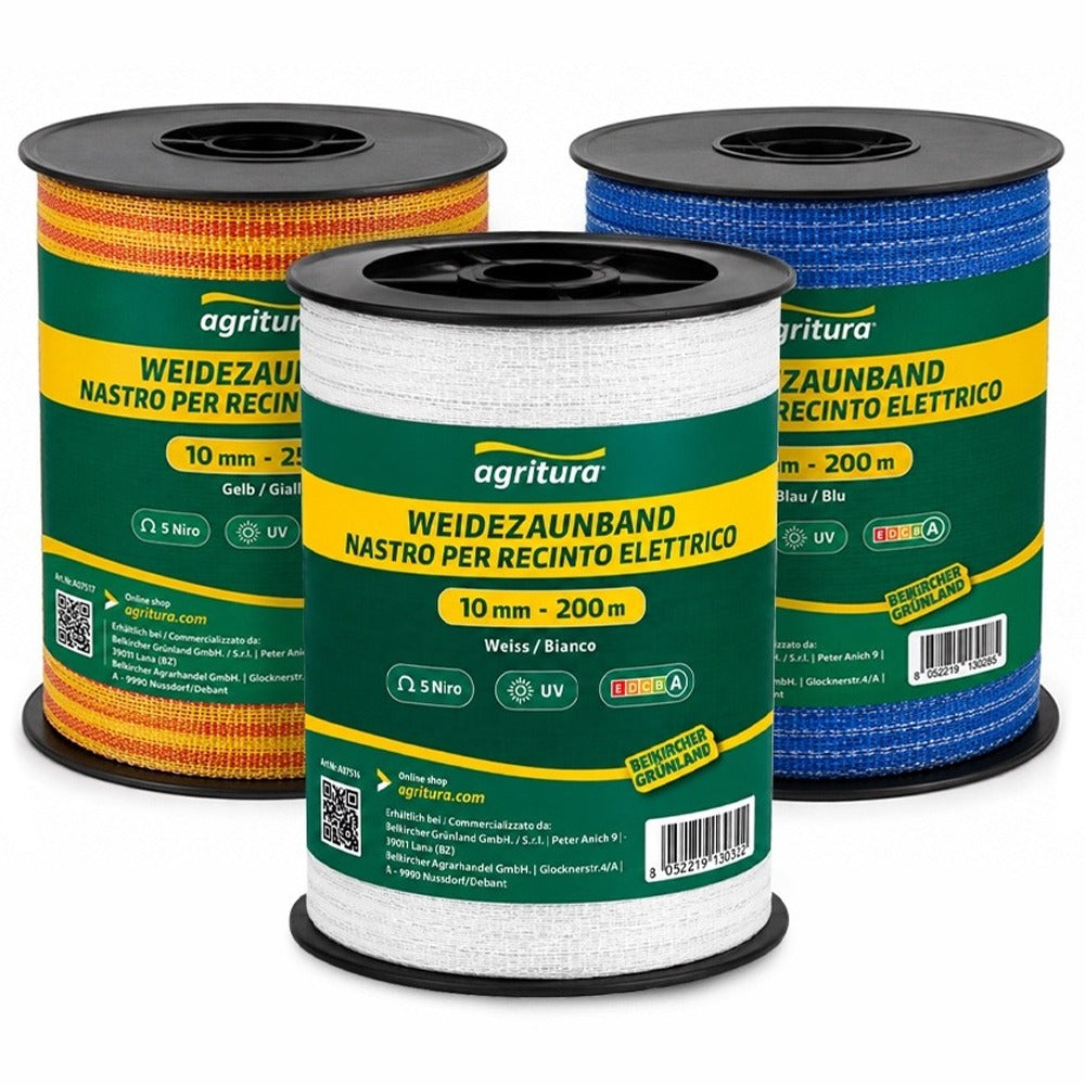 5N - 10mm  Weideband – Hochwertiges Elektrozaunband für Nutztiere