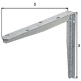 Reggimensola in acciaio zincato profilo a T