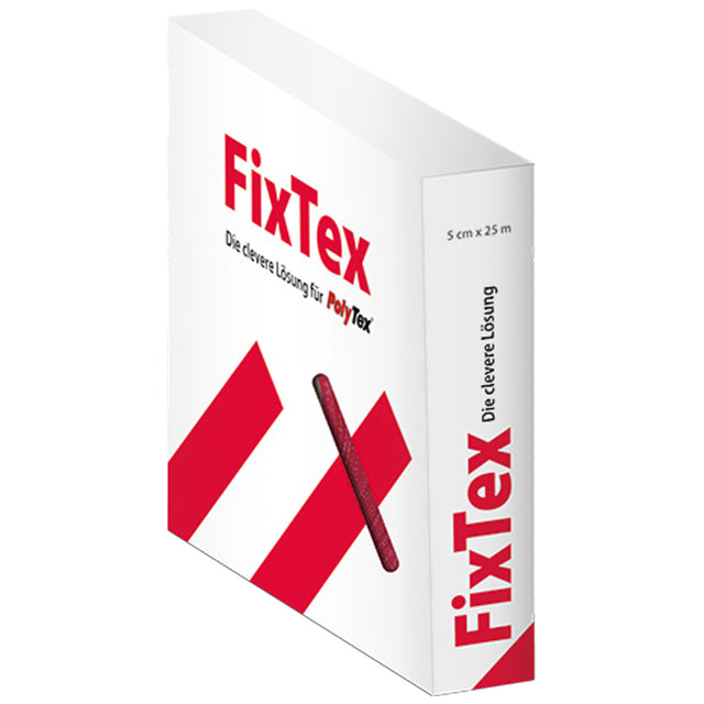 FixTex nastro velcro biadesivo 5cm x 25m – fissaggio teli protettivi