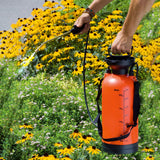 Pompa a pressione con tubo flessibile e lancia - 8l