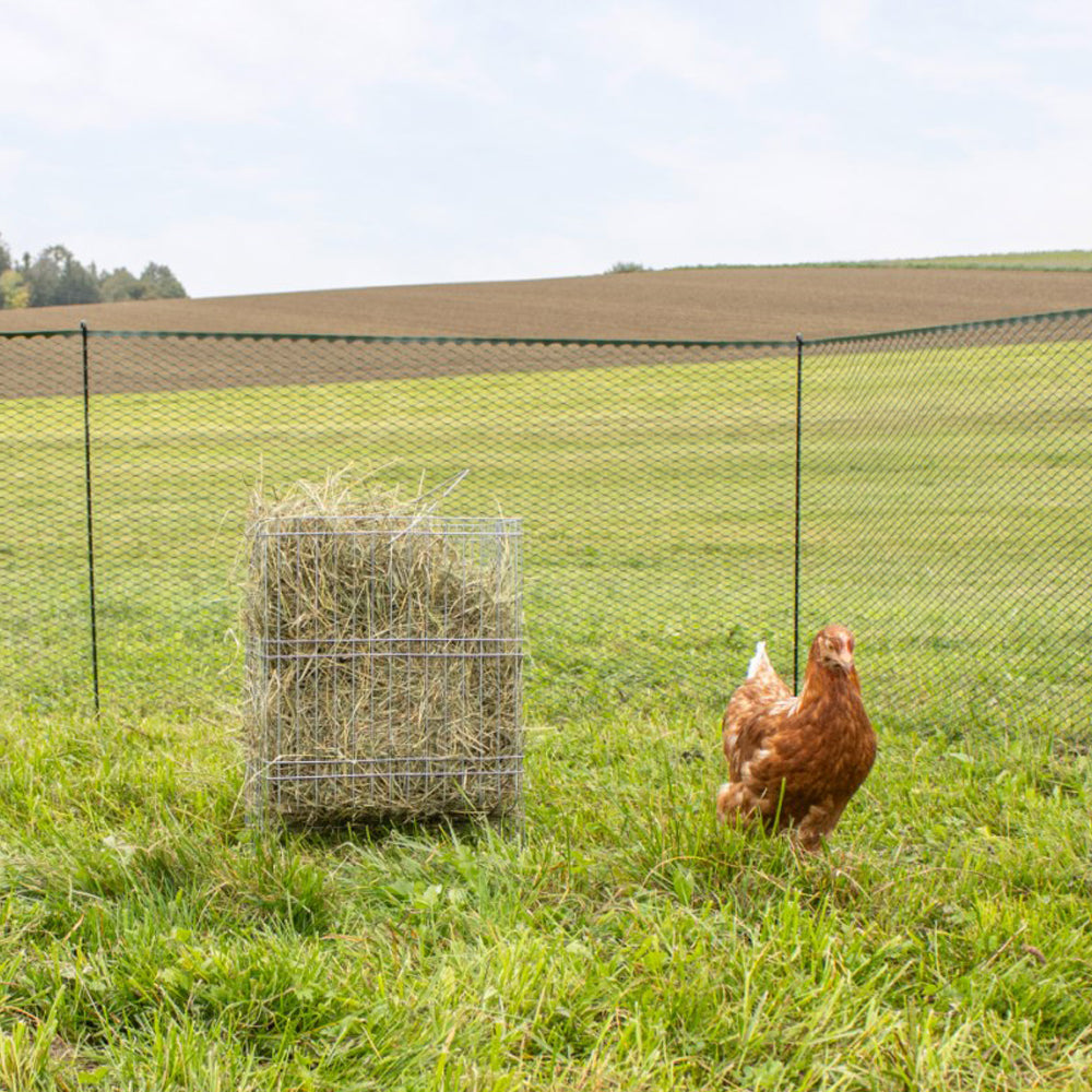 Rastrelliera per fieno versatile per piccoli animali e pollame