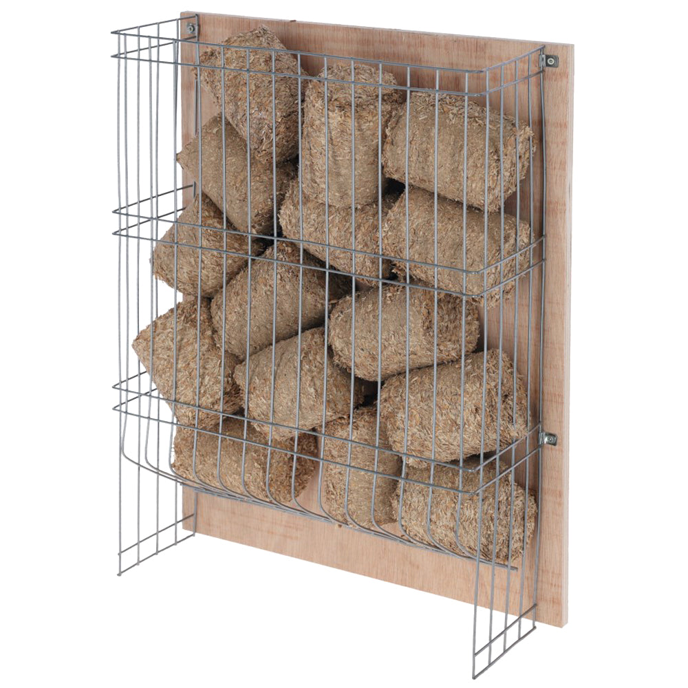 Rastrelliera per fieno versatile per piccoli animali e pollame