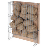 Rastrelliera per fieno versatile per piccoli animali e pollame