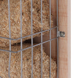 Rastrelliera per fieno versatile per piccoli animali e pollame