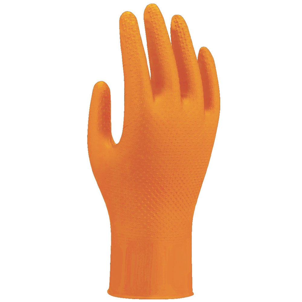 Showa Guanti Nitrile Monouso 709HVO con PyraGrip