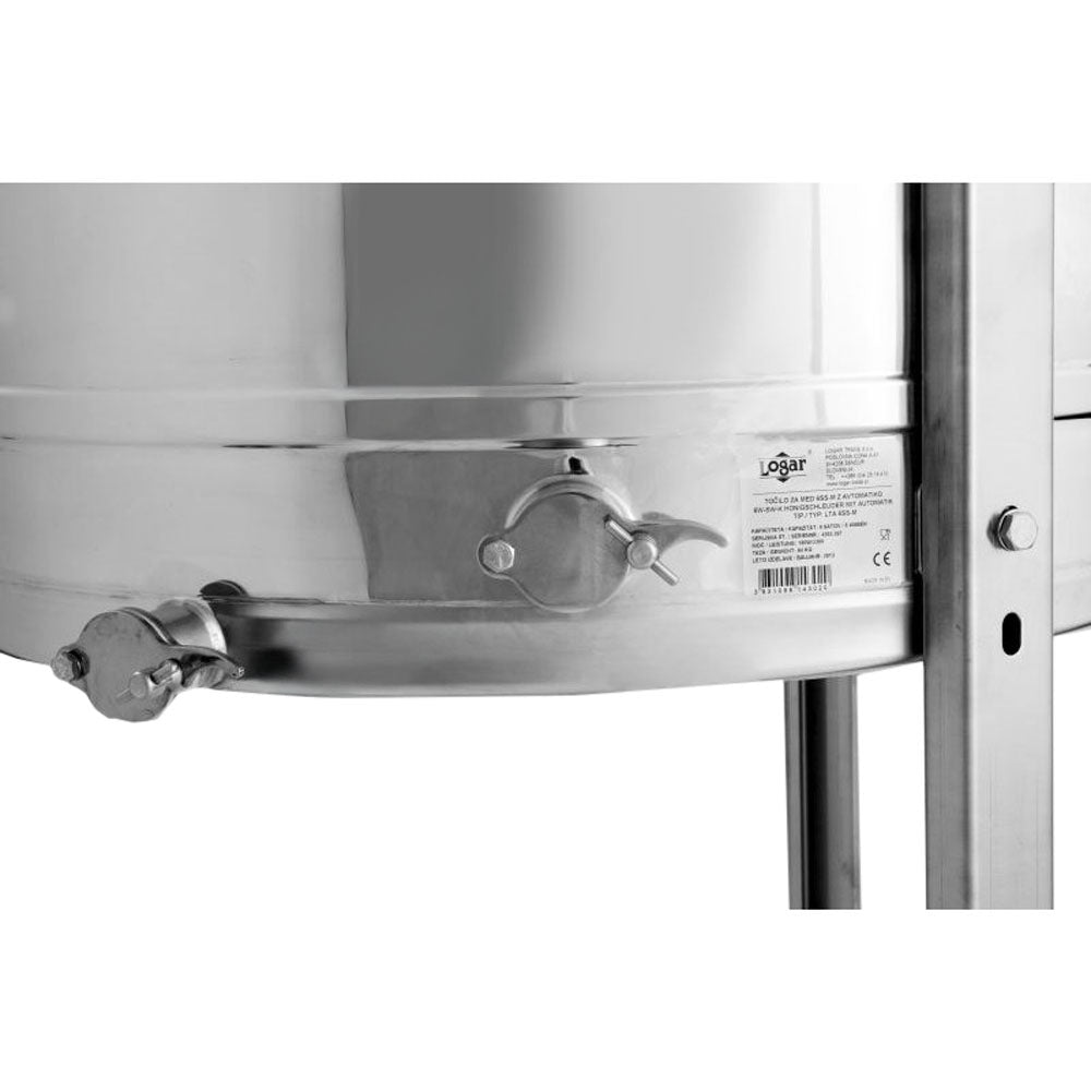 Smielatore automatico 4 telaini 31x48cm in acciaio inox