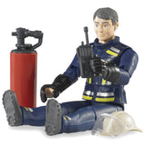 Pompiere Bruder con equipment e accessori di salvataggio