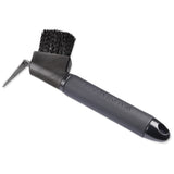 Curasnetta Sintetica con Setole Rigide e Impugnatura in Ecopelle – 18cm