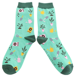Women’s Bamboo Socks Miss Sparrow – Garden