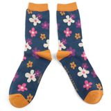 Women’s Bamboo Socks Miss Sparrow – Flowers