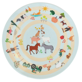 Piatto in melamina “My Little Farm” Overbeck and Friends – Mini e Grande