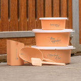 Ciotola per alimenti con coperchio 5L