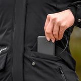 Powerbank 92x64mm, nera, 5000 mAh