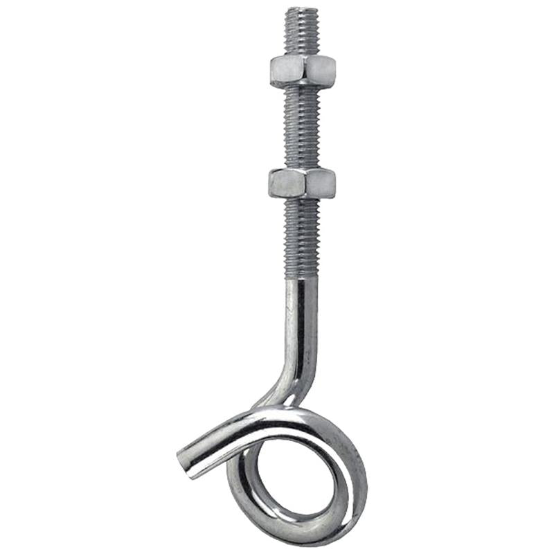 Ceiling hook, galvanized, M10 × 140mm, 2 pieces