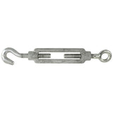 Galvanized Steel Turnbuckle M6 × 110mm with Hook and Eye