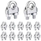 Galvanized wire rope clamp, 5/8" – 16mm