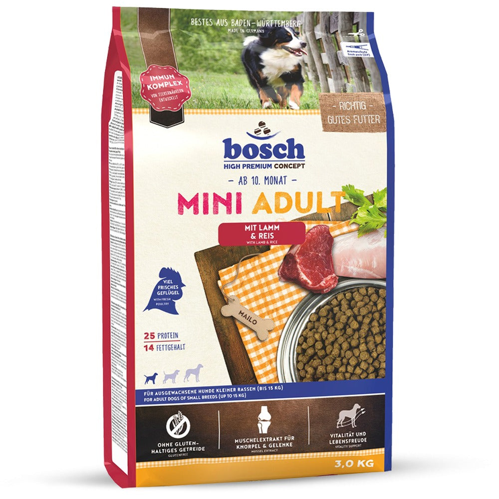 Bosch Mini Adult con Agnello e Riso