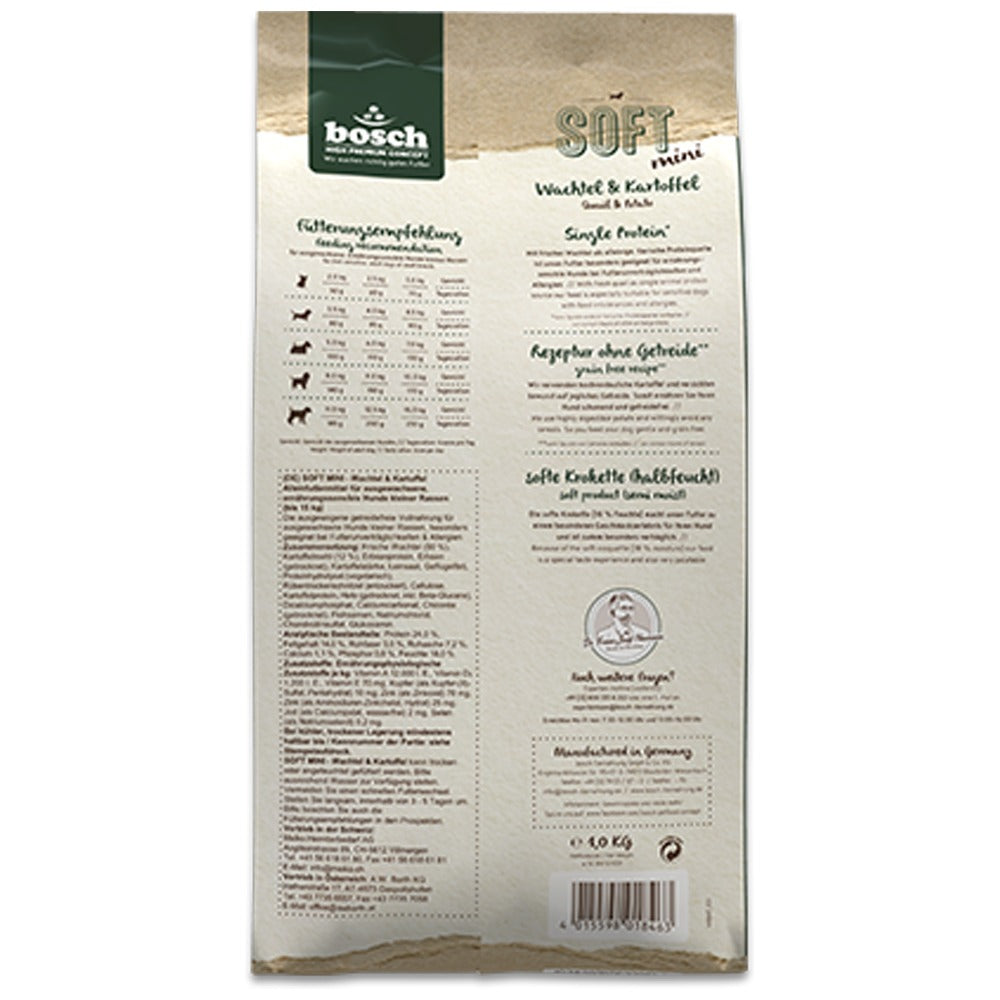 Bosch HPC SOFT Mini Quail & Potato