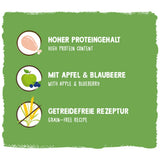 Bosch Sammy's Fitness-Schnitte mit Äpfeln & Blaubeeren