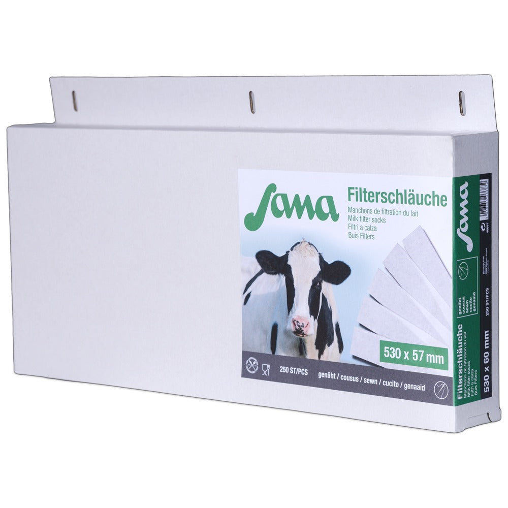 Sana Milk Filter 530 × 57mm, sewn, 75g – 250 pcs
