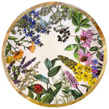 Mango Wood Bowl Herbs Print
