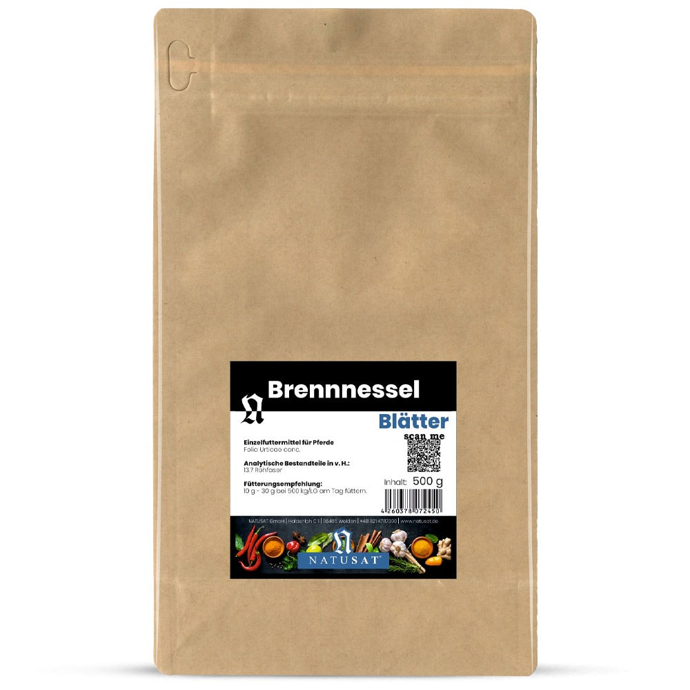 Natusat Brennnesselblätter geschnitten 500g