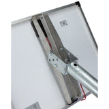 Kerbl Solarmodul 55 W mit Laderegler und MC4-Anschluss