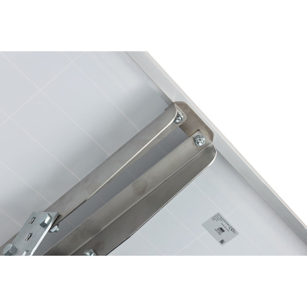 Kerbl Solarmodul 55 W mit Laderegler und MC4-Anschluss