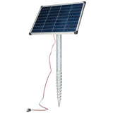 Kerbl Solarmodul 55 W mit Laderegler und MC4-Anschluss