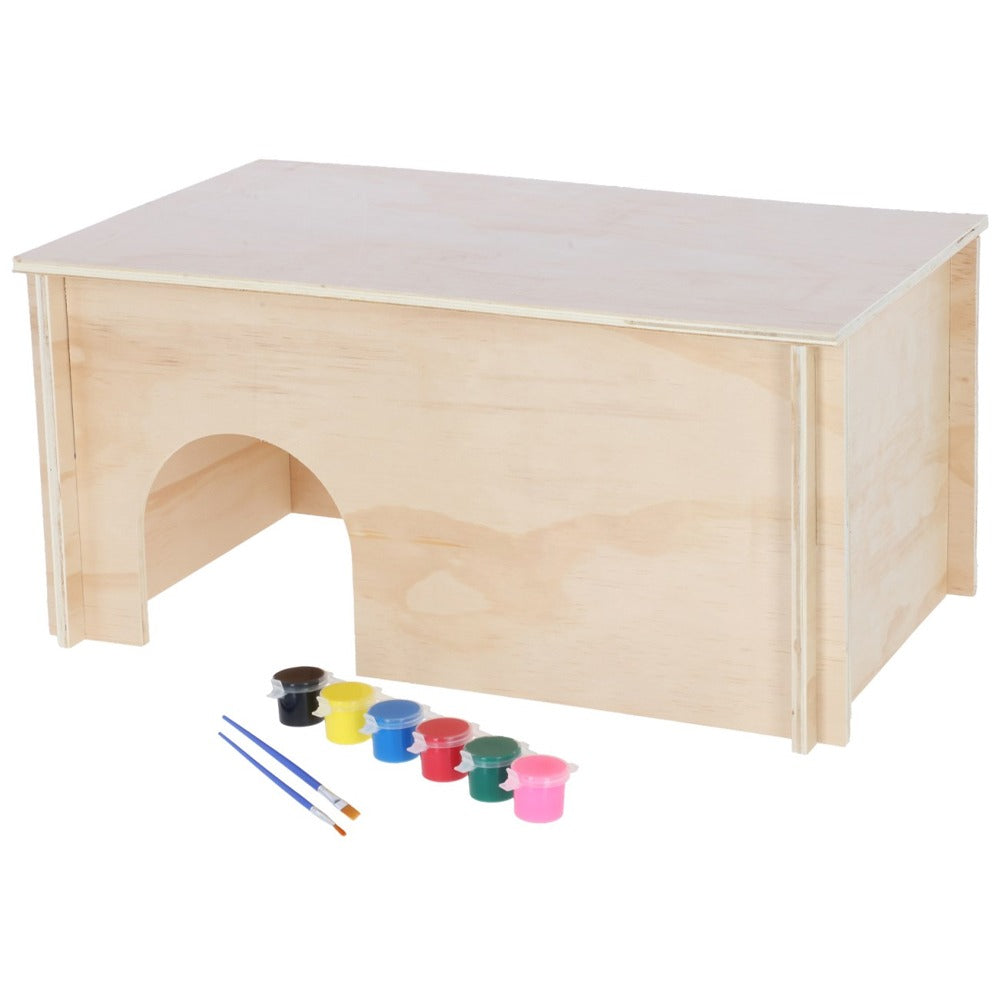 Nagerhaus zum Bemalen 50x29x24cm