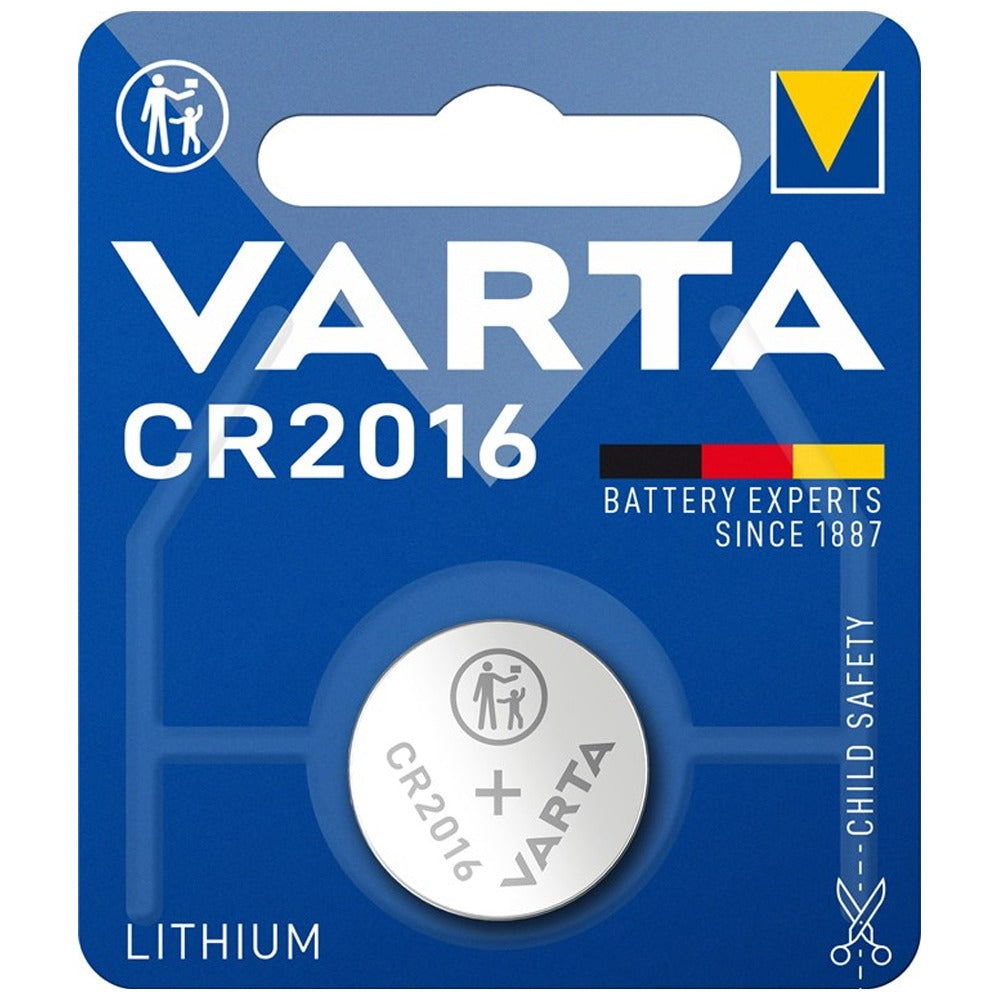 Varta CR2016 3 V Lithium Coin Cell – Pack of 2