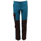 D-Force Verona Light Pant, Militärgrü  und Blau Ozean