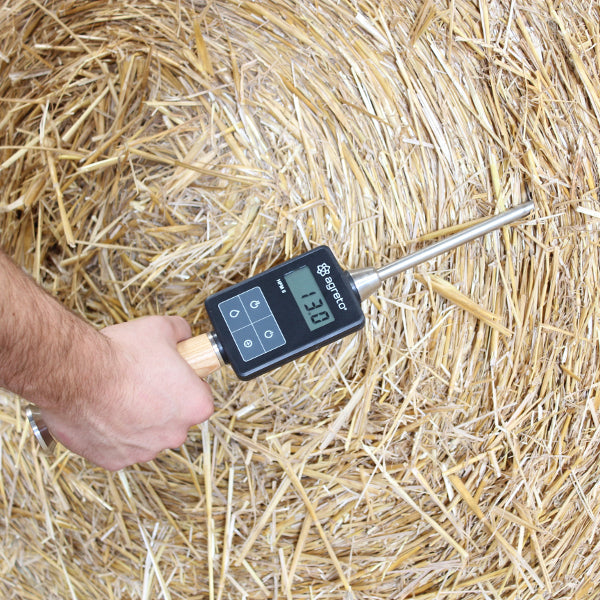 AGRETO HFM II moisture meter for hay and straw