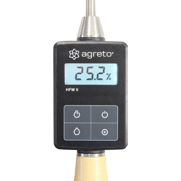 AGRETO HFM II moisture meter for hay and straw