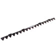 Lama per barra falciante BCS con Piastra - 138 cm / 158 cm - 27 / 31 Denti