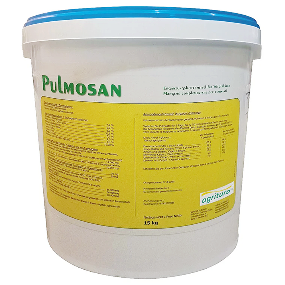 BEIKIRCHER - Pulmosan-Pellets 15 kg mit organischem Selen, antioxidativen Polyphenolen