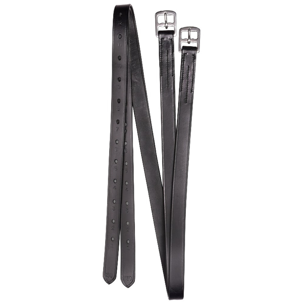 Waldhausen X-Line Steigbügelriemen 25mm Leder Edelstahl