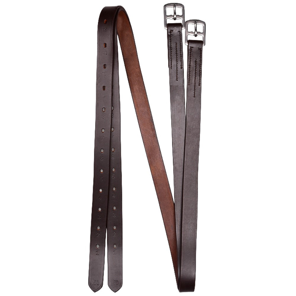 Waldhausen X-Line Steigbügelriemen 22 mm Leder Edelstahl