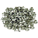 Occhielli Zincati e in Ottone Nichelato da 100 Pezzi