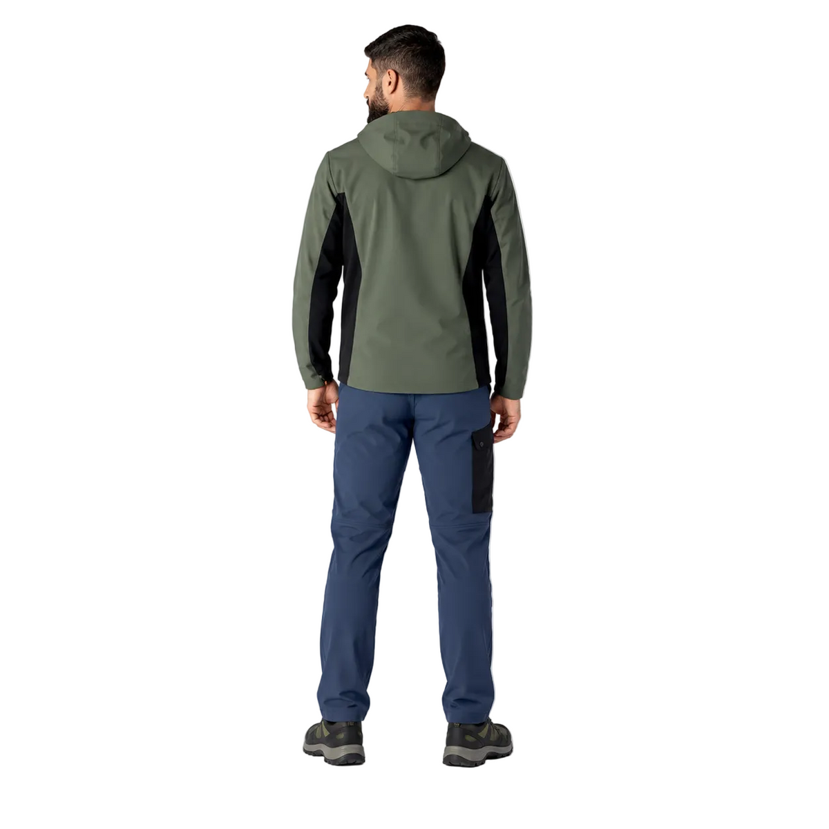 D-Force Trento Prima Jacket, Verde Militare/Nero