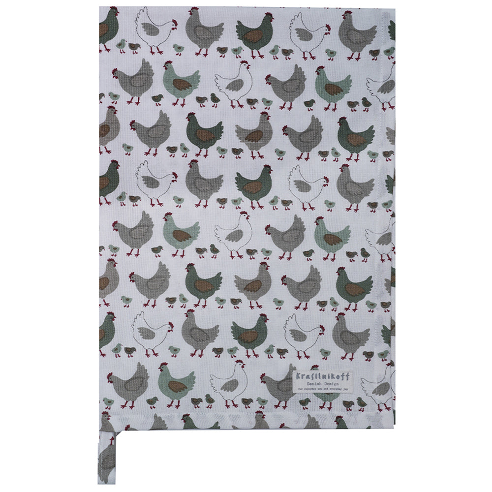 Cotton tea towel – absorbent & washable