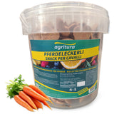 Agritura Snack per Cavalli – Leckerlimix Naturale 3,3L