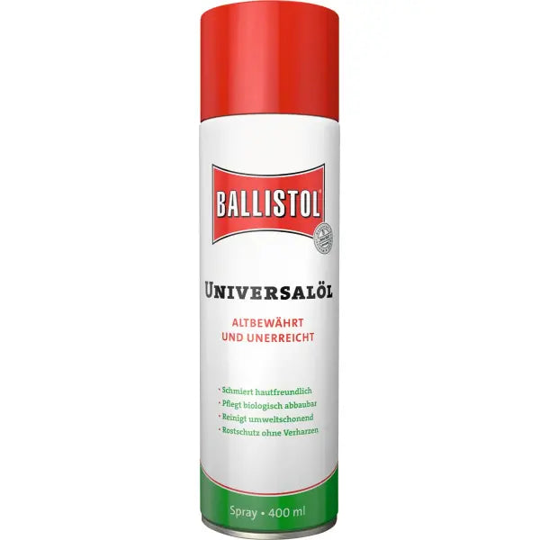 Ballistol Sprühöl 200 ml und 400 ml – Mehrzweckschmiermittel für Autos, Mechanik und Hautpflege