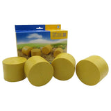 Bruder Accessories - Set of 4 ocher brown Round Hay Bales