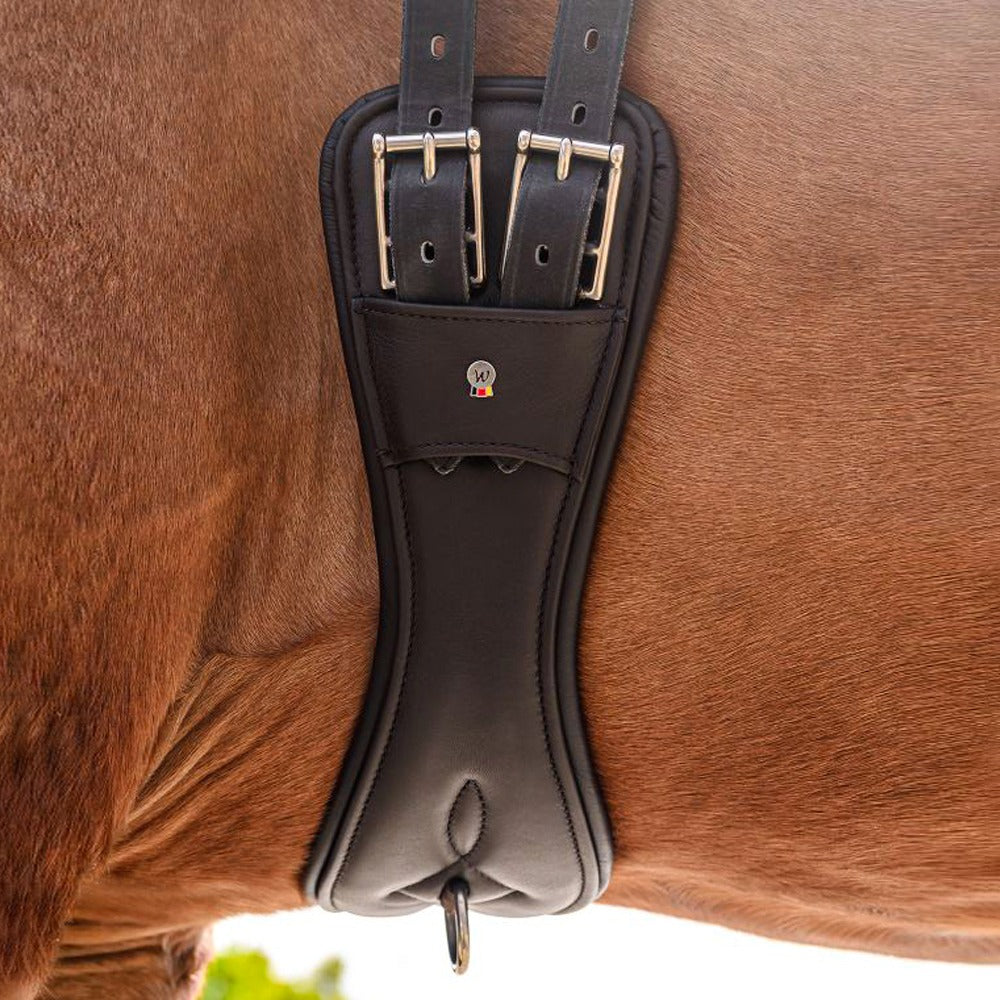 Comfort Short Leather Girth for Horse