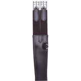 Sottopancia in cuoio Waldhausen anatomico con elastico cavallo