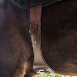 Sottopancia in cuoio Waldhausen anatomico con elastico cavallo